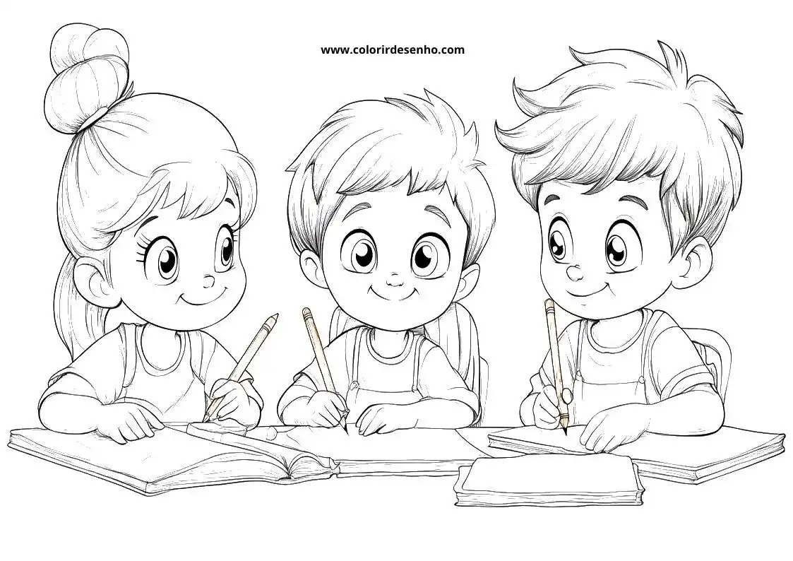 School Drawing For Kids To Color 6
