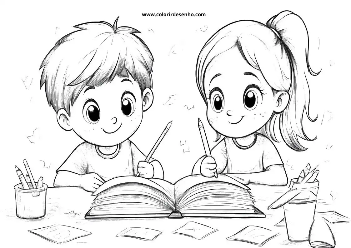 School Free Printable Coloring Pages 4