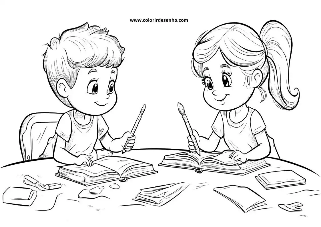 School Free Printable Coloring Pages 5