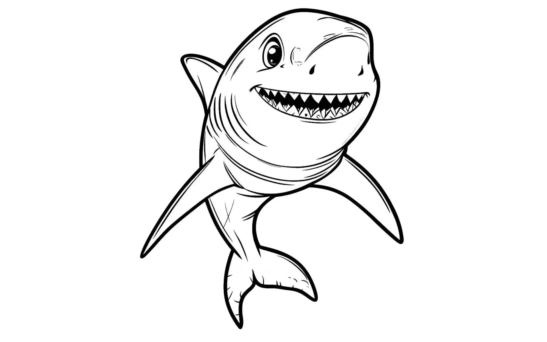 Read more about the article Shark Coloring Pages – 158 Free PDF Printables