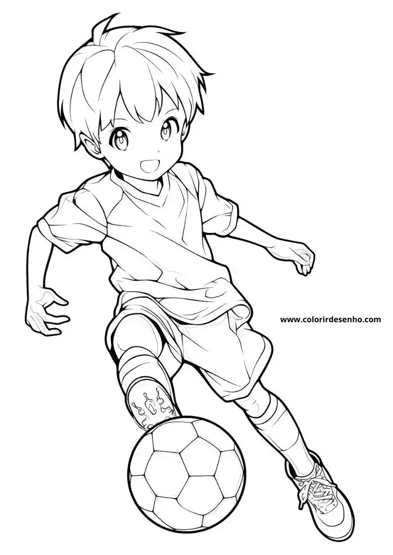 Simple Boy Coloring Pages 5
