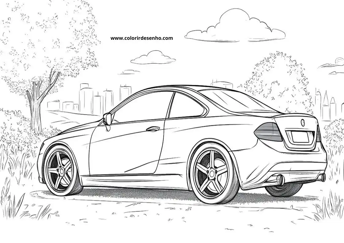 Simple Car Coloring Pages 5