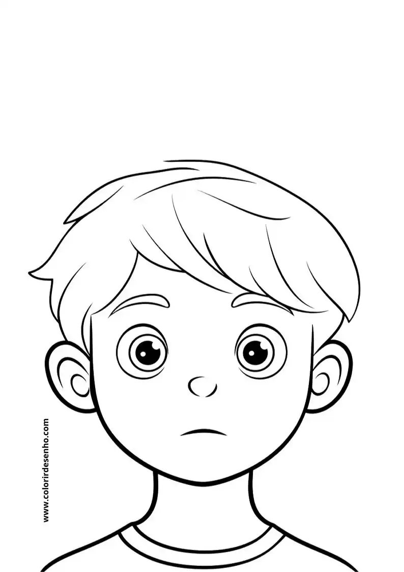Man's Face Coloring Pages (258+ Free Printables) 29 Simple Mans Face 22363