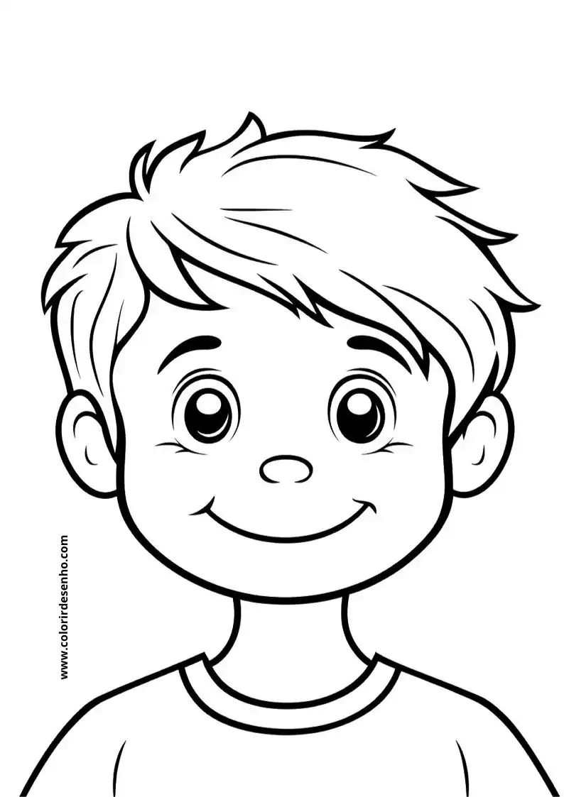 Man's Face Coloring Pages (258+ Free Printables) 30 Simple Mans Face 22364