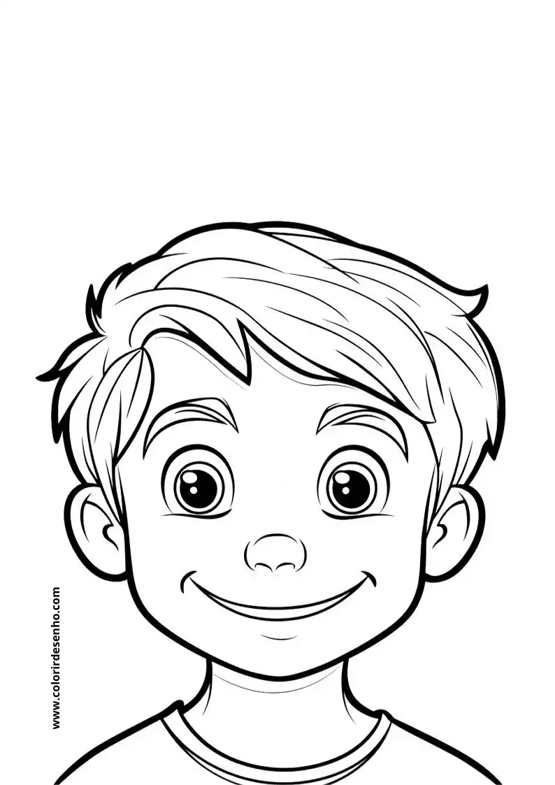 Man's Face Coloring Pages (258+ Free Printables) 31 Simple Mans Face 22365
