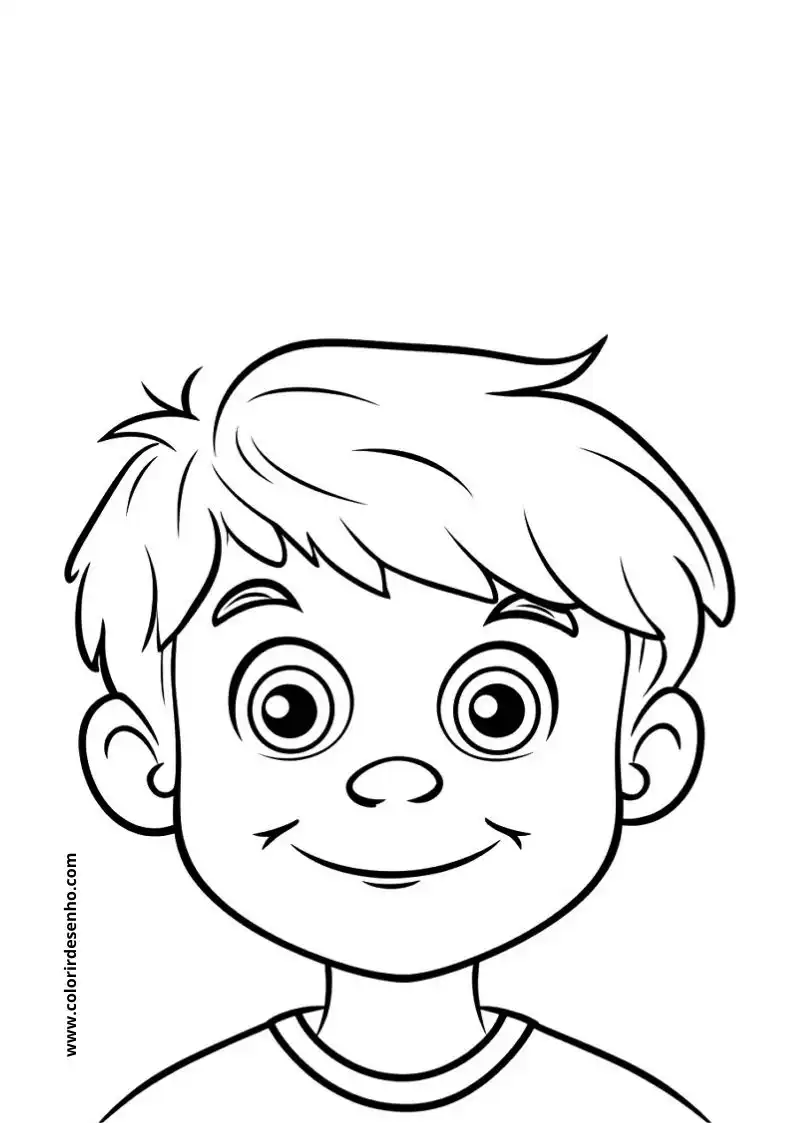 Man's Face Coloring Pages (258+ Free Printables) 33 Simple Mans Face 22367