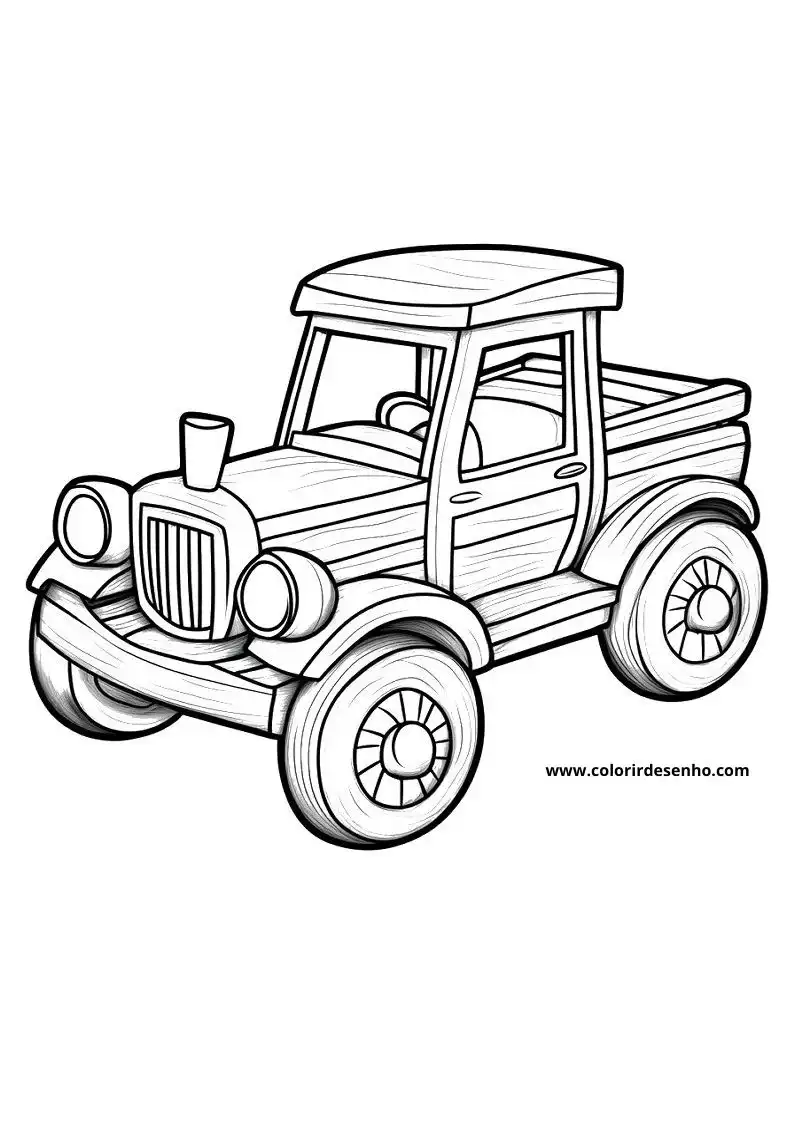 Simple Toy Coloring Pages 7