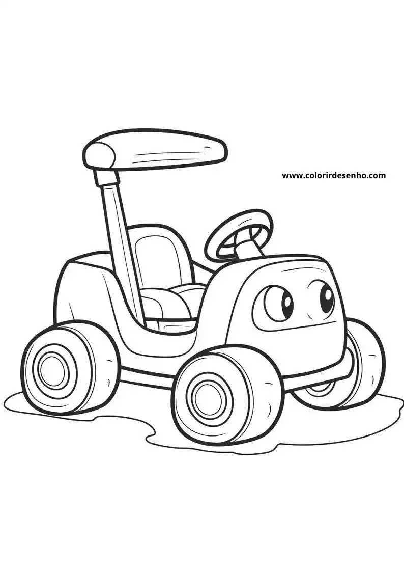 Simple Toy Coloring Pages 8