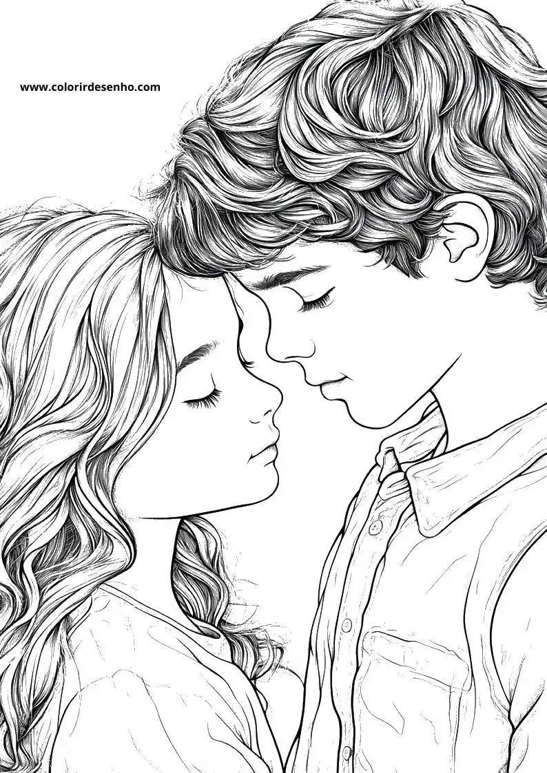 Simple Valentine’s Day Coloring Pages 2