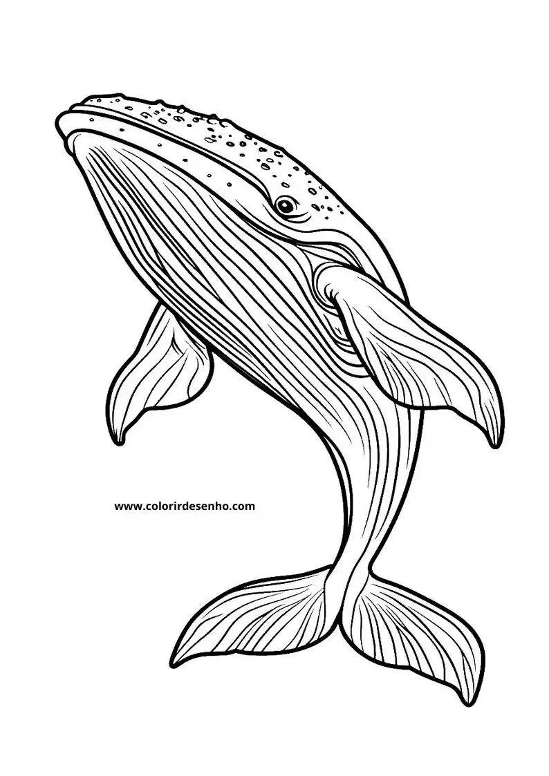 Whale Coloring Pages (139+ Free Printables) 62 Simple Whale 6248