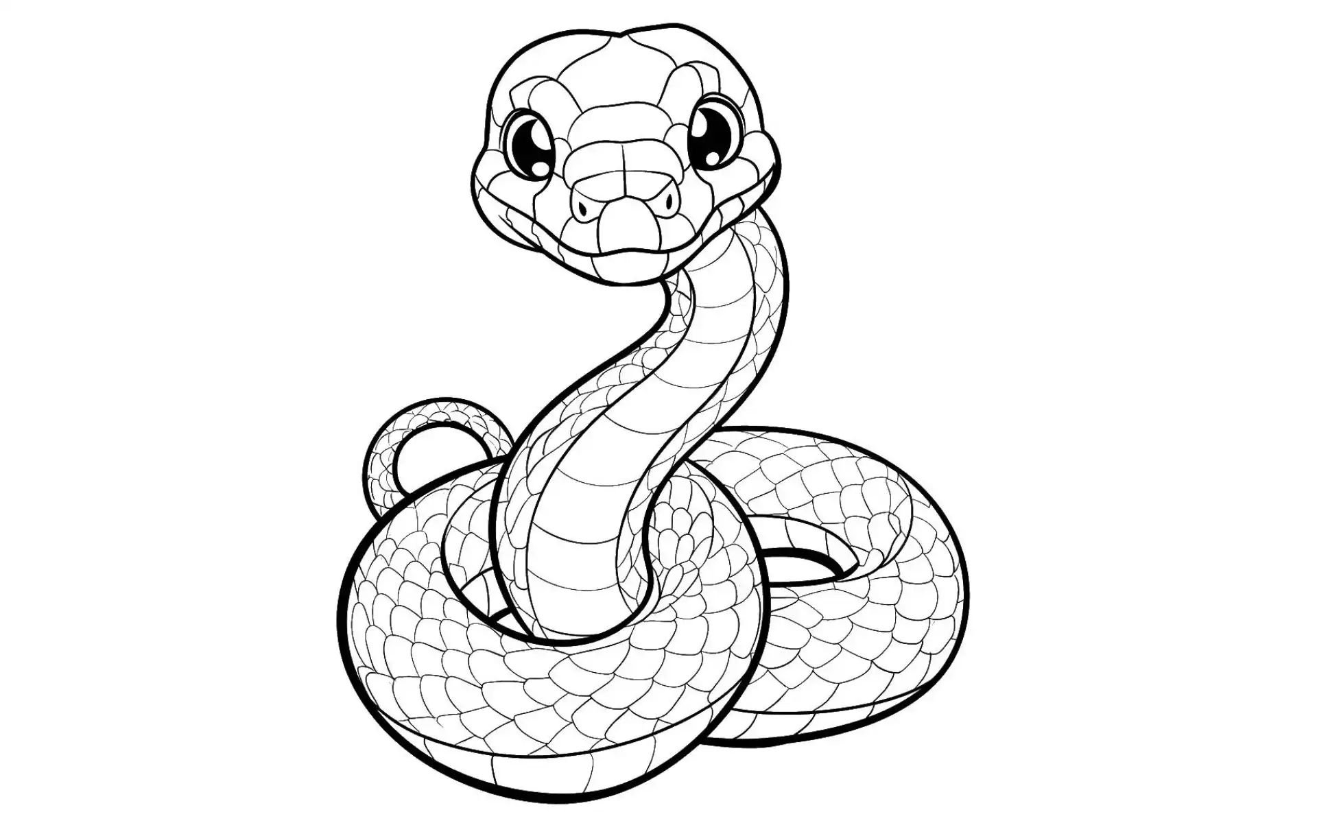 Snake Coloring Pages
