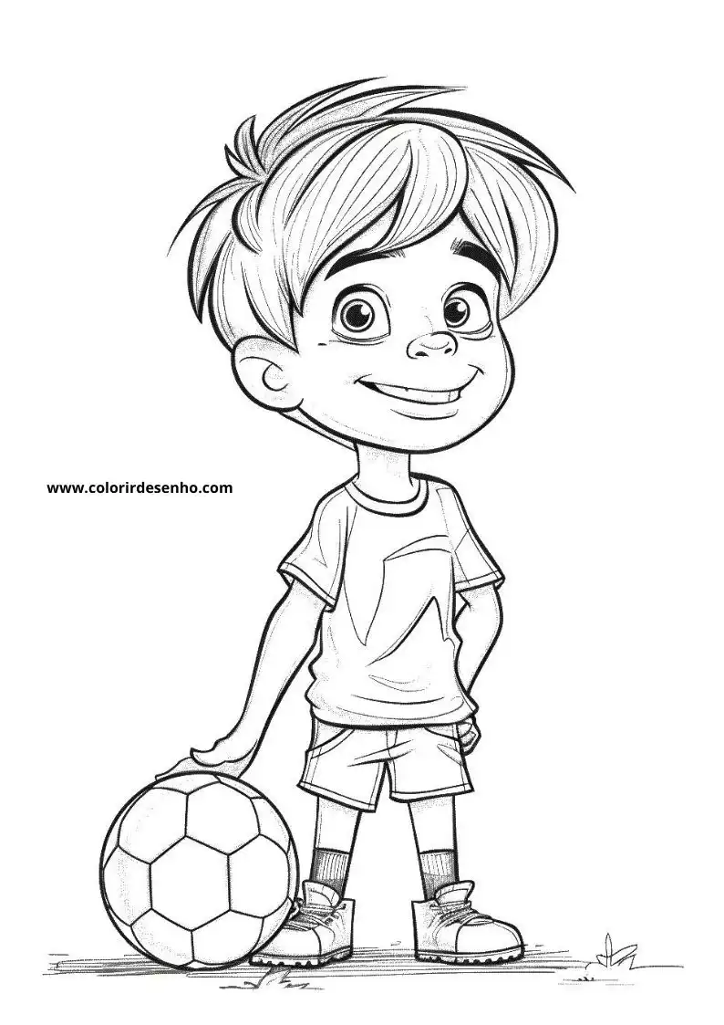Soccer Coloring Pages 33
