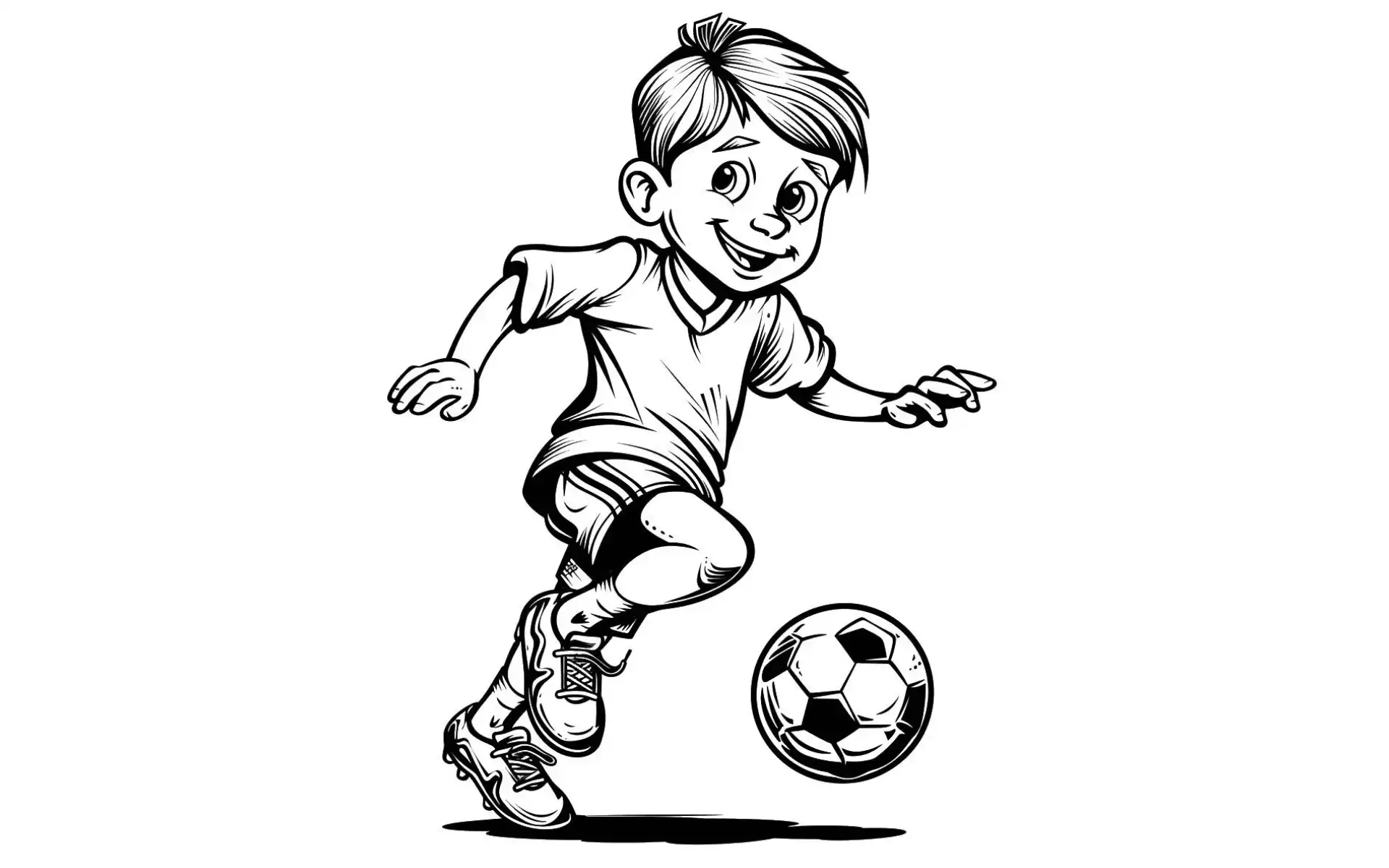 Free Coloring Pages 9 Soccer Coloring Pages