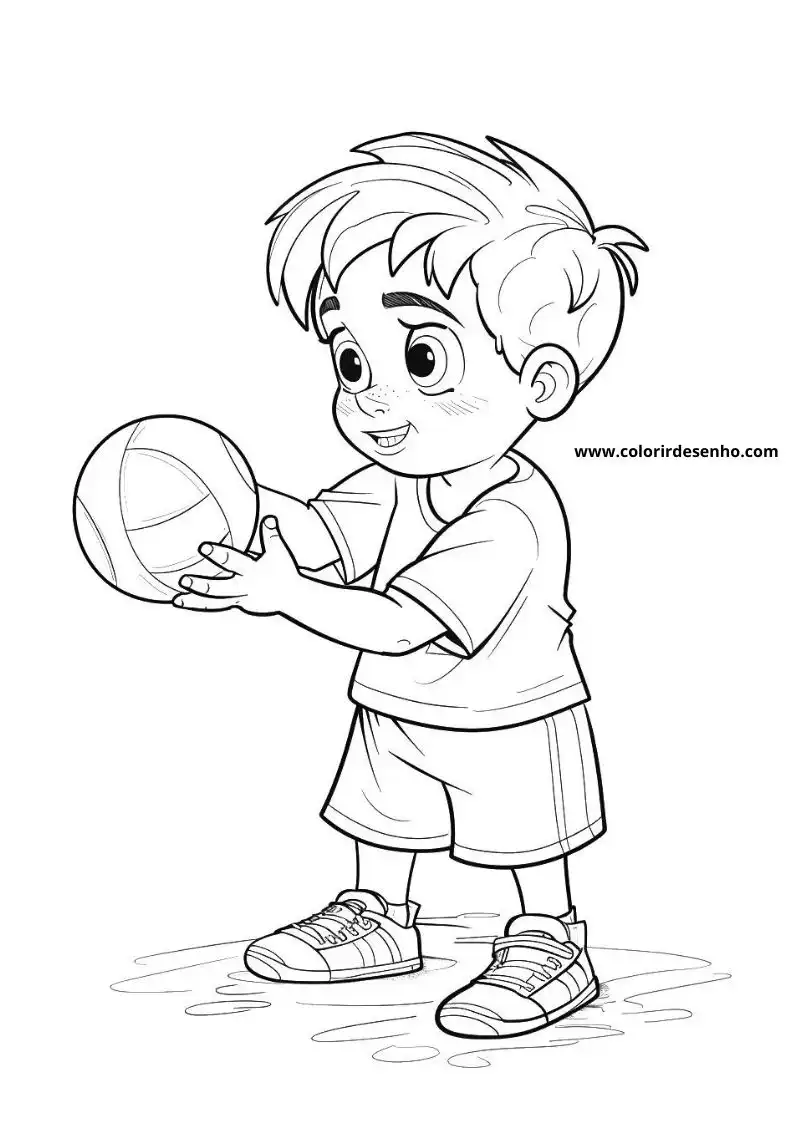 Soccer Picture Coloring Pages 1