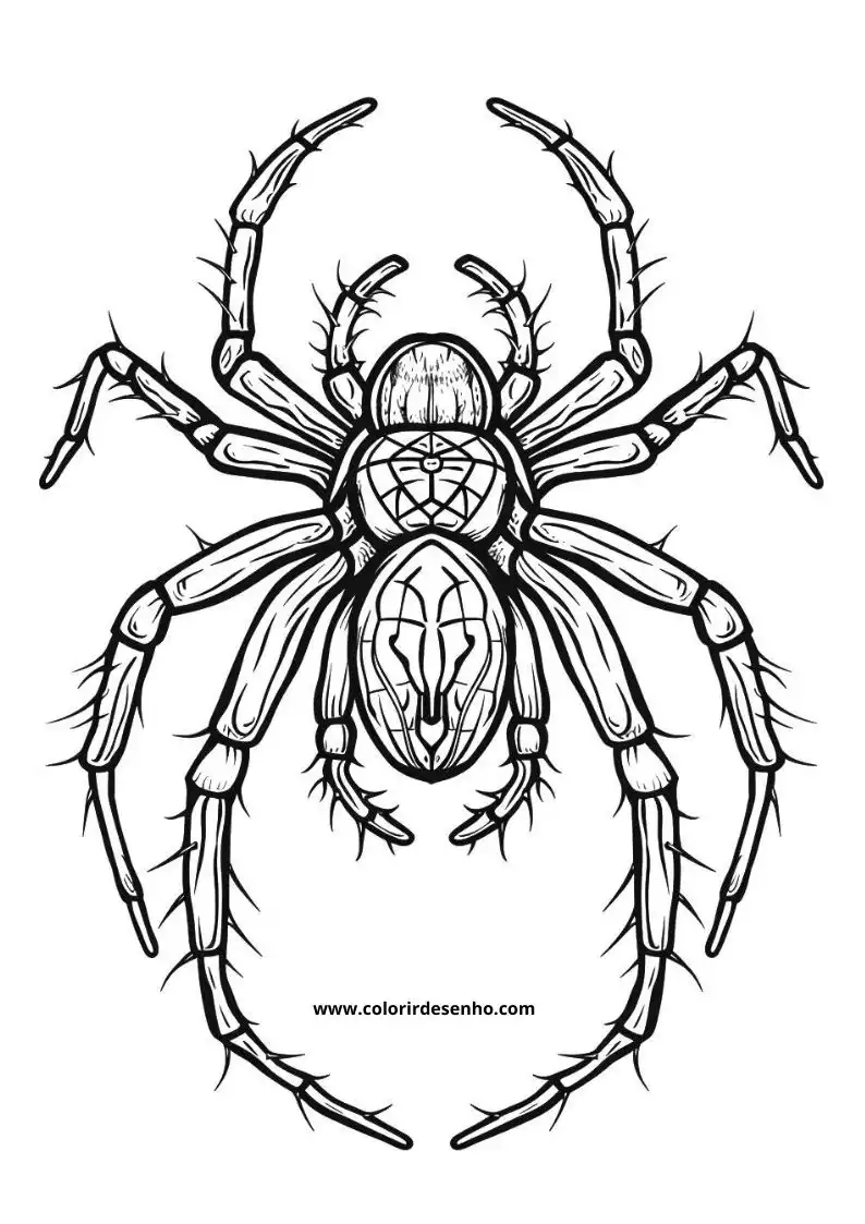 Spider Coloring Pages 13