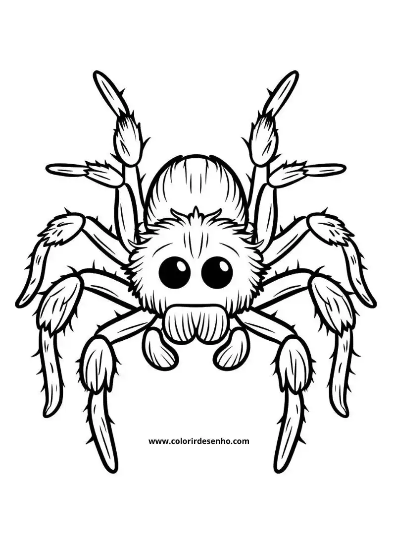 Spider Coloring Pages 5