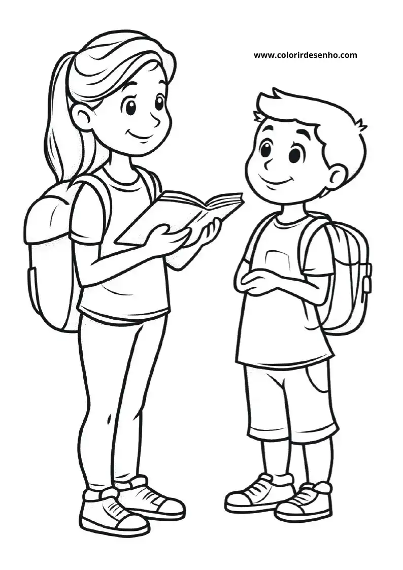 Teacher Coloring Pages 13