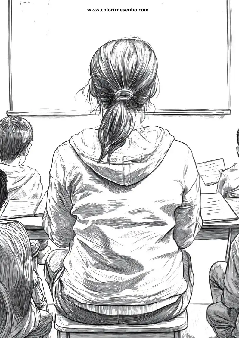 Teacher Coloring Pages 4