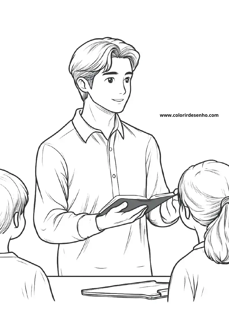 Teacher Free Printable Coloring Pages 10