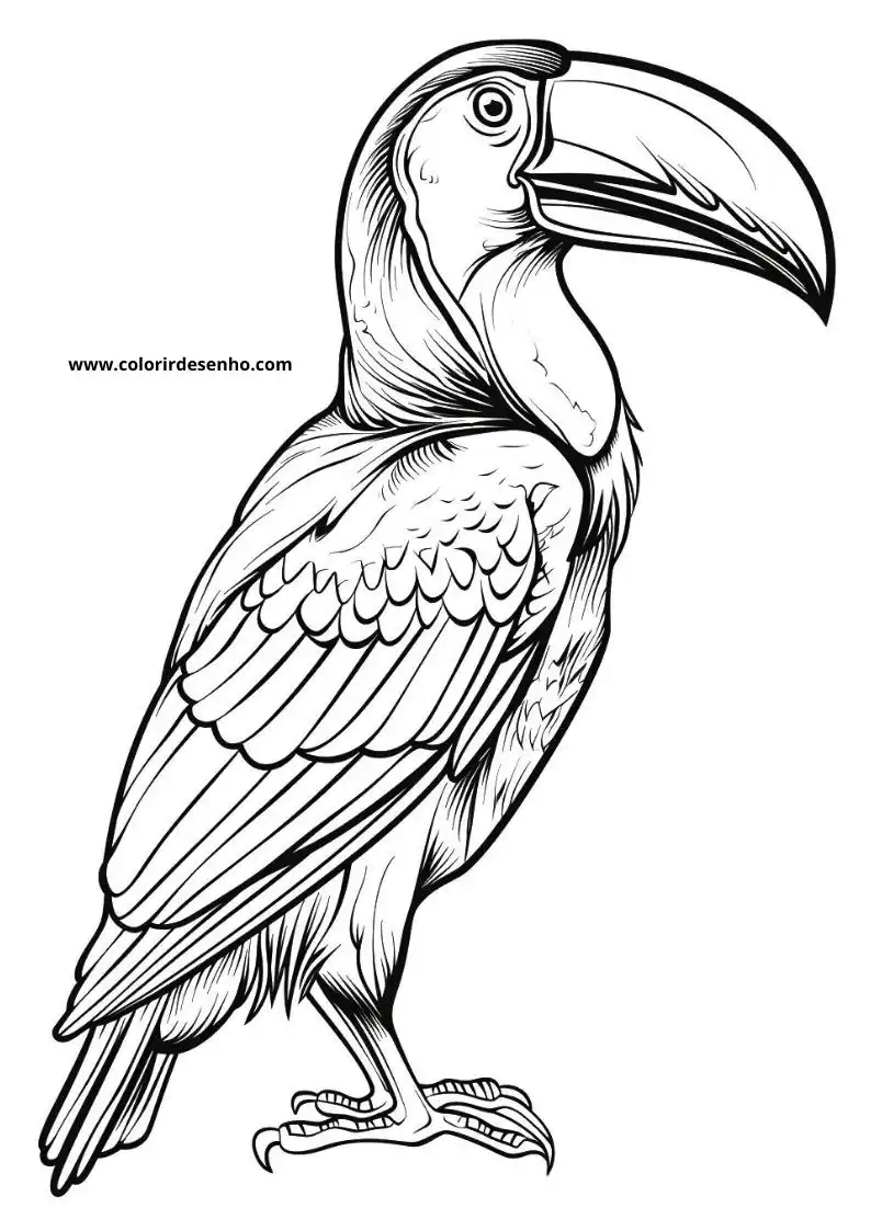 Toucan Picture Coloring Pages 2