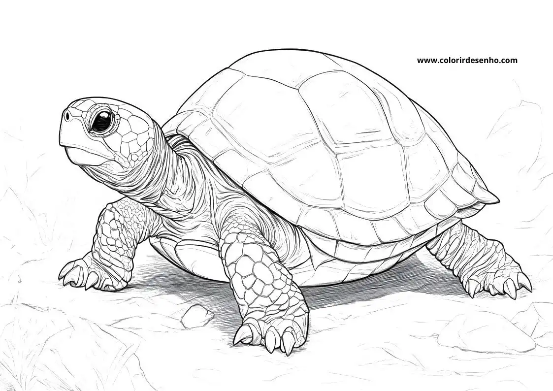 Turtle Coloring Pages For All Ages 2