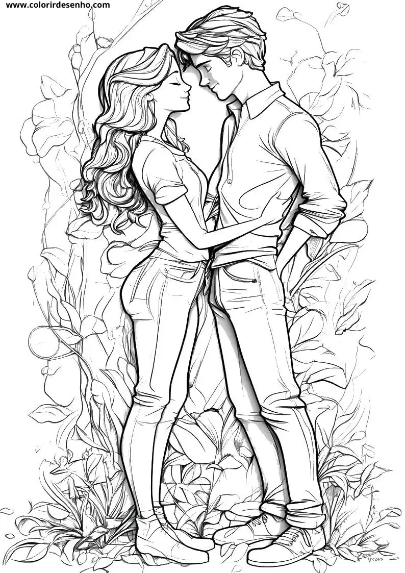 Valentine’s Day Coloring Pages 1