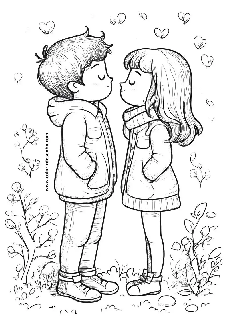 Valentine’s Day Coloring Pages 14