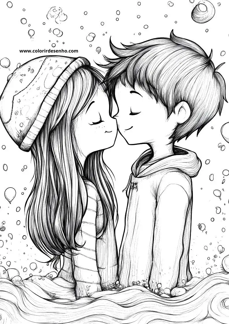 Valentine’s Day Coloring Pages 15