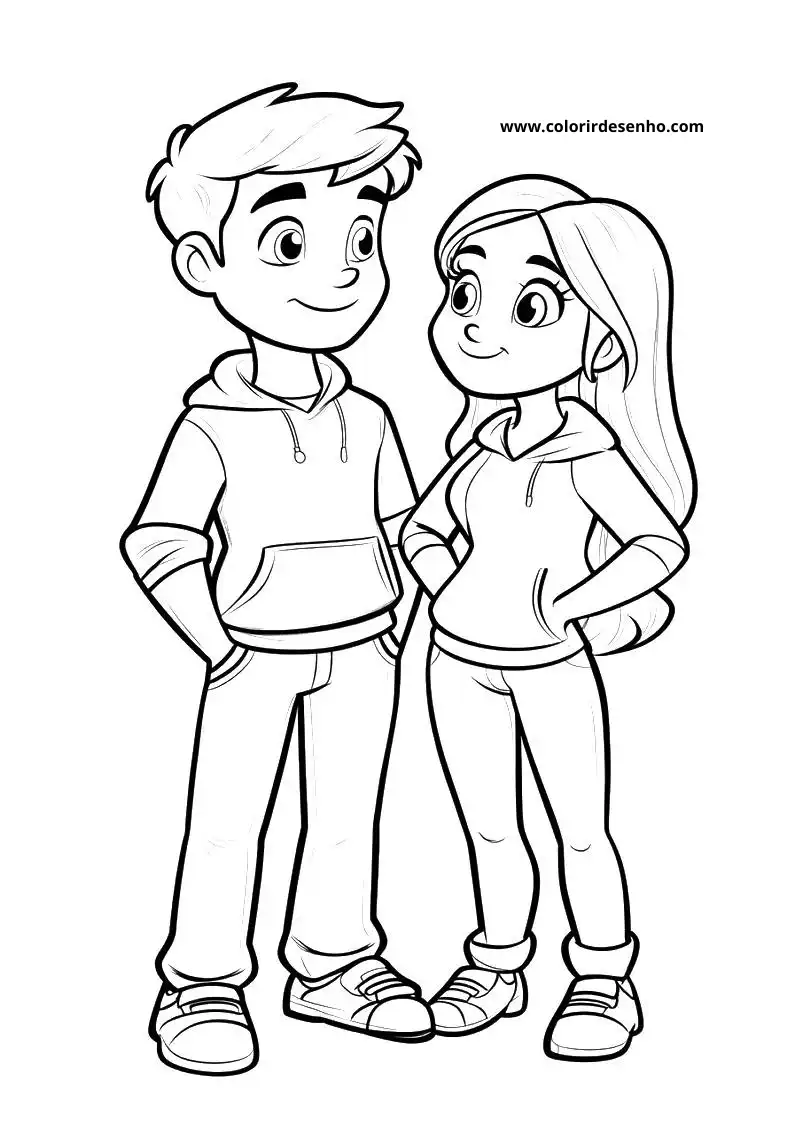 Valentine’s Day Coloring Pages 3