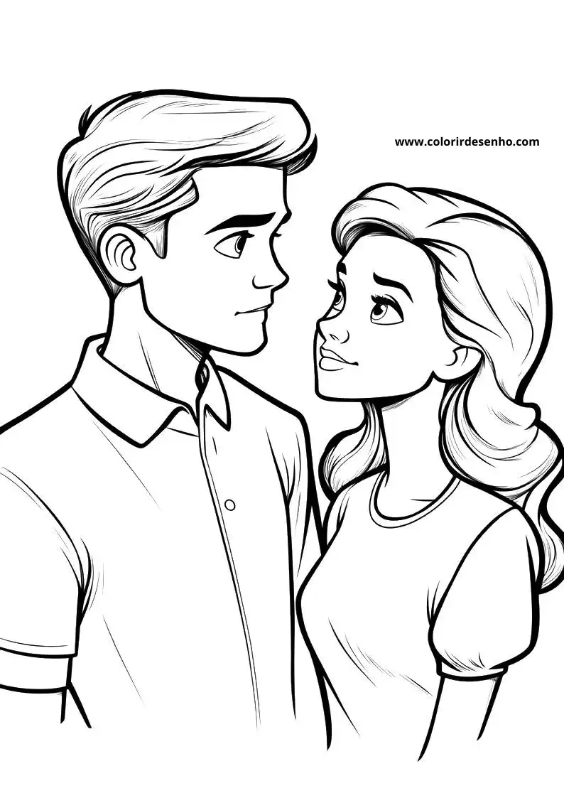 Valentine’s Day Coloring Pages 4