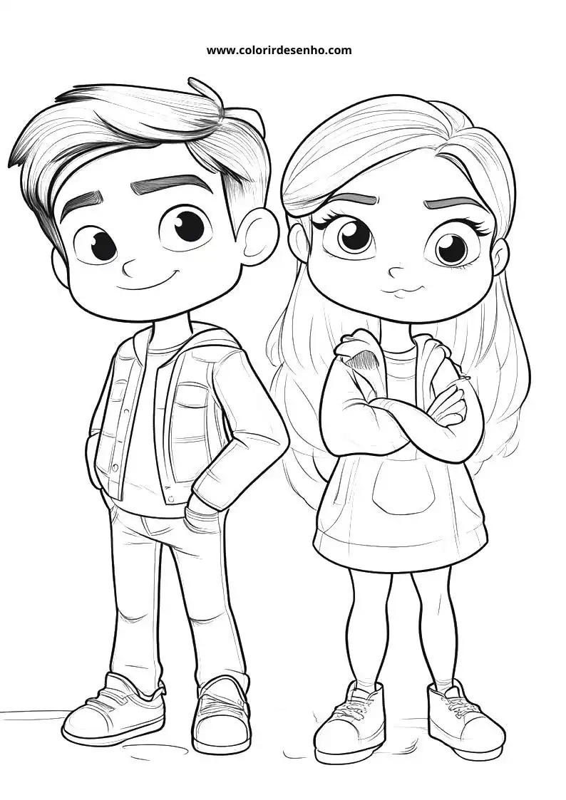 Valentine’s Day Coloring Pages 6