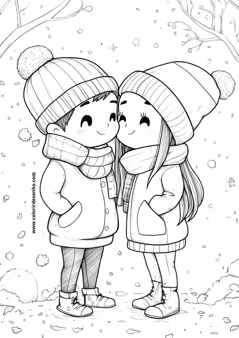Valentine’s Day Coloring Pages 8
