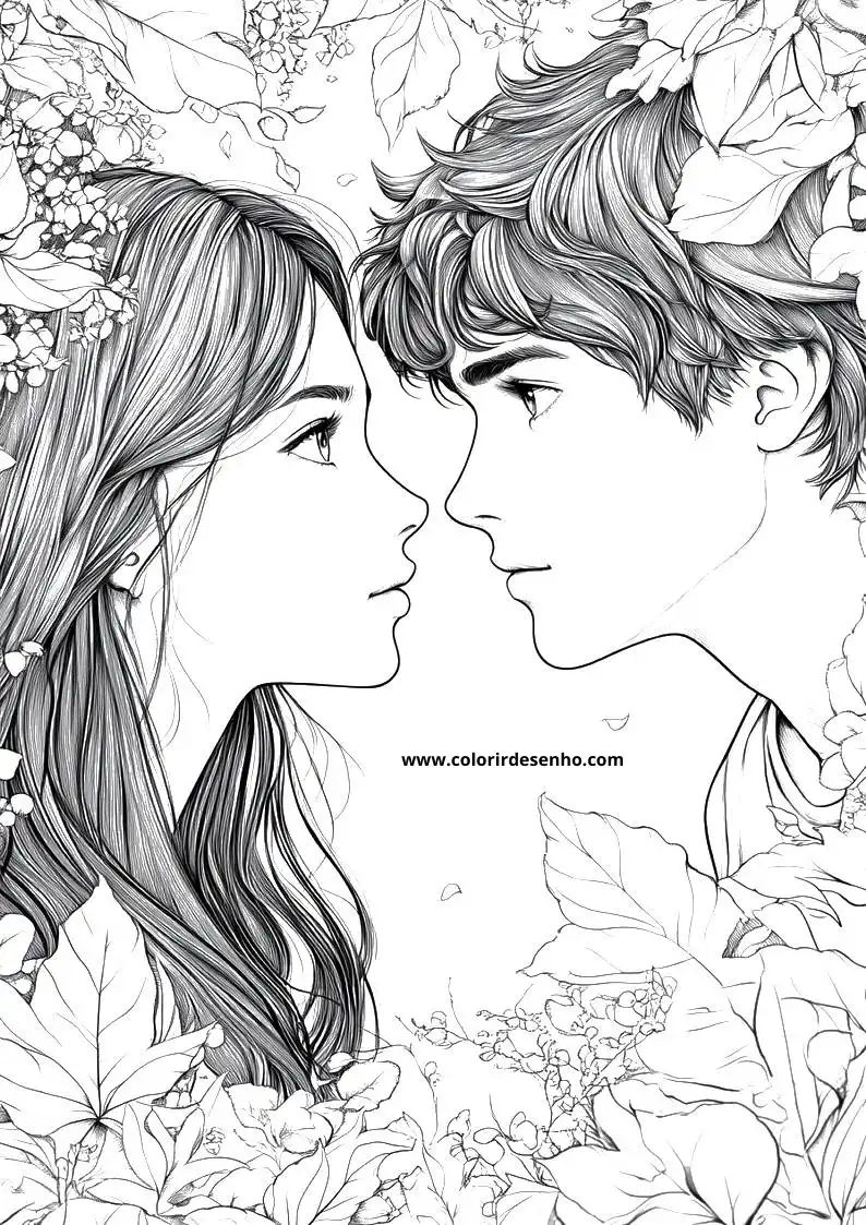 Valentine’s Day Coloring Pages 9