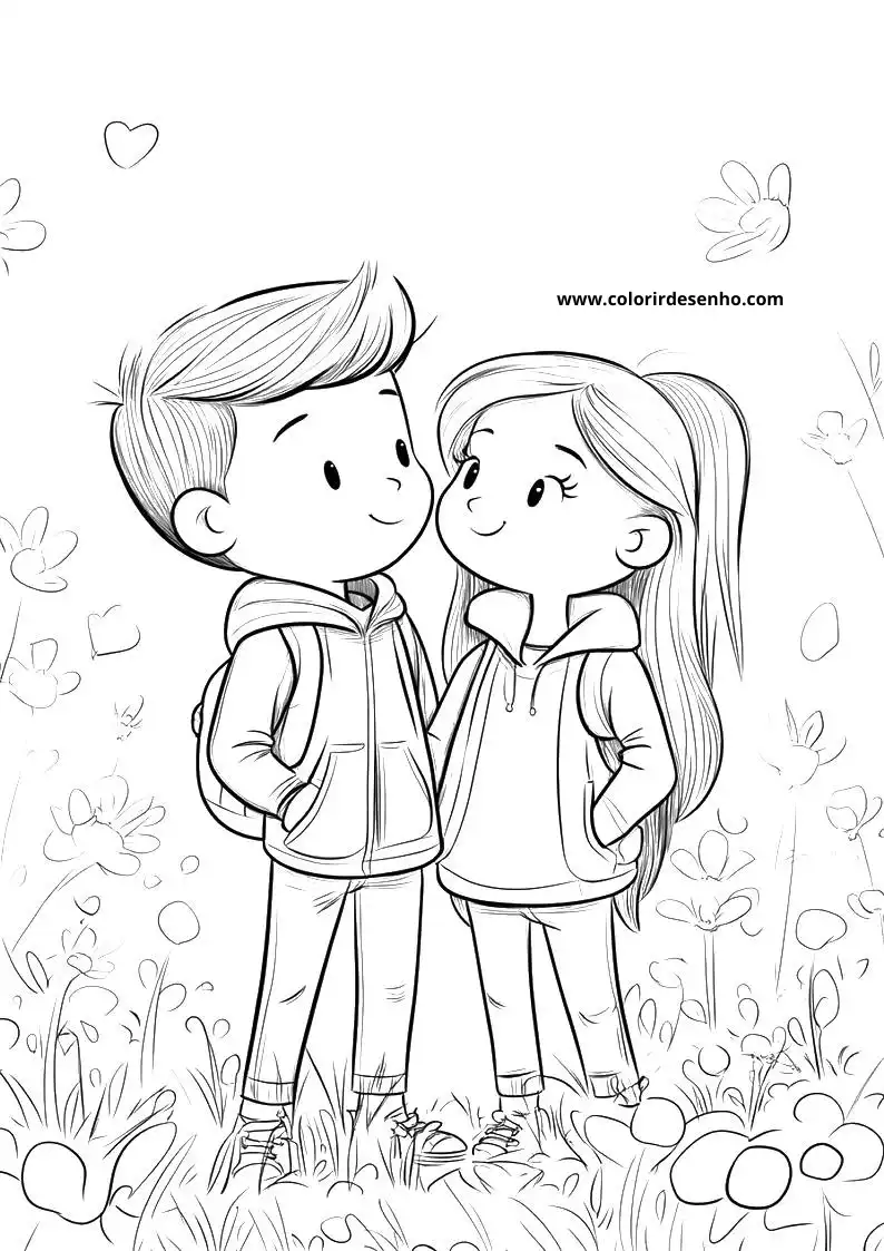 Valentine’s Day Coloring Pages For All Ages 4