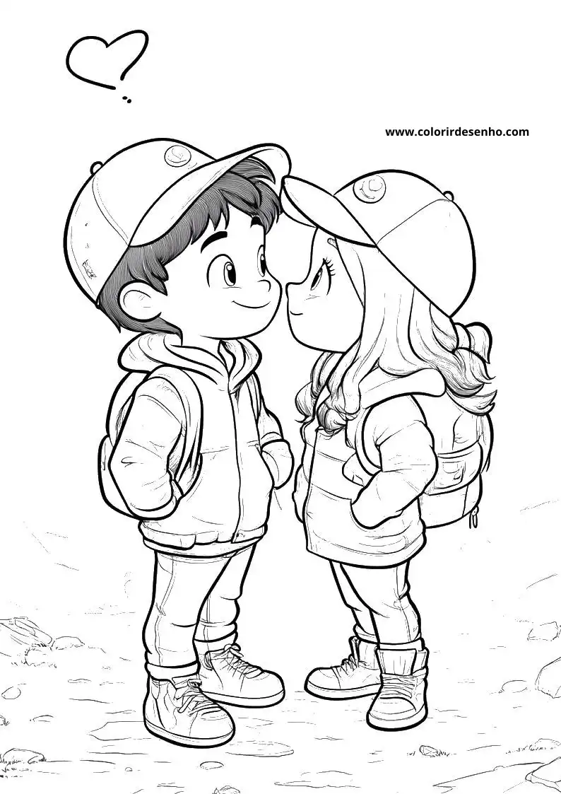 Valentine’s Day Coloring Pages For All Ages 9