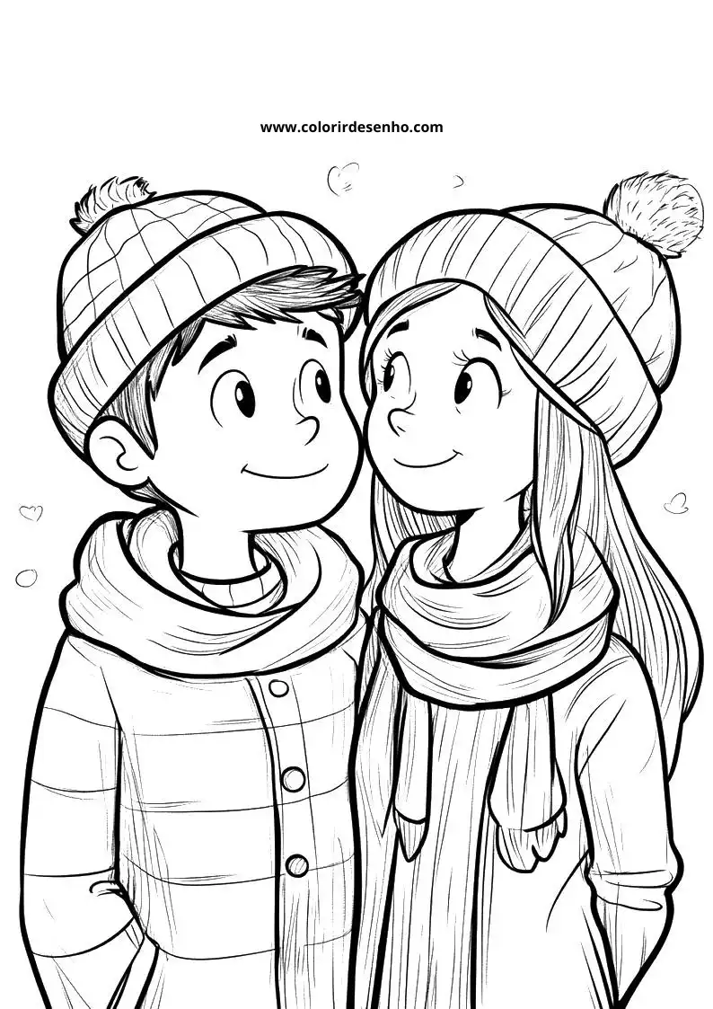 Valentine’s Day Coloring Sheet 1