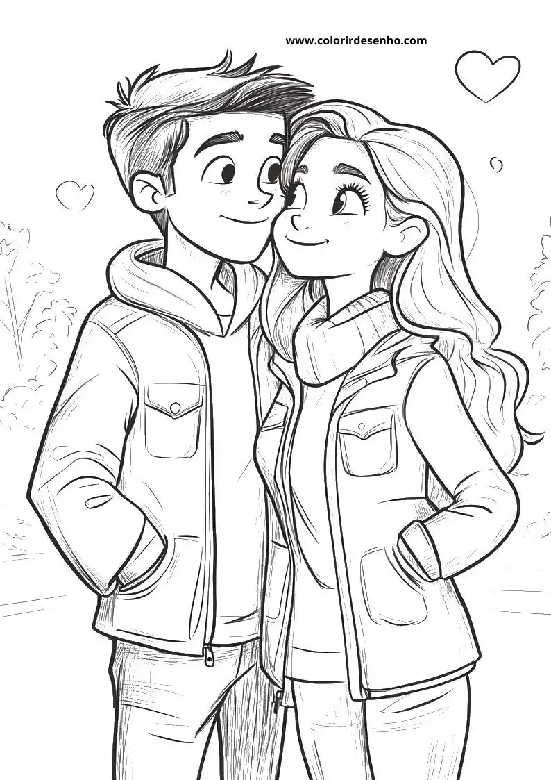 Valentine’s Day Coloring Sheet 2
