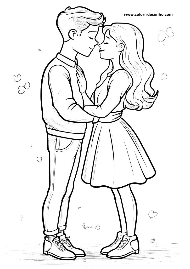 Valentine’s Day Coloring Sheet 3