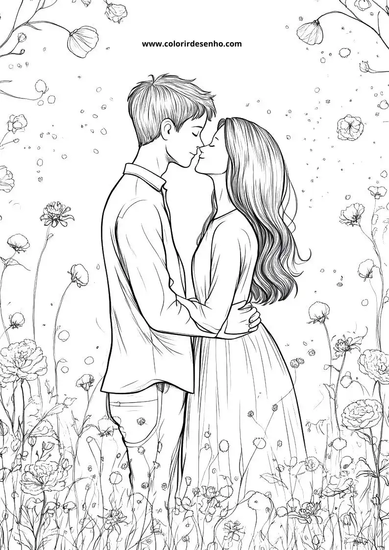 Valentine’s Day Coloring Sheet 4