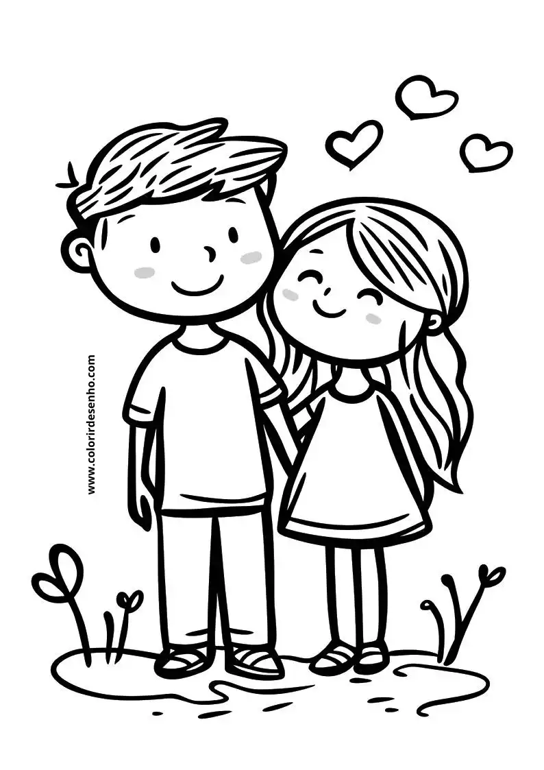 Valentine’s Day Coloring Sheet 9