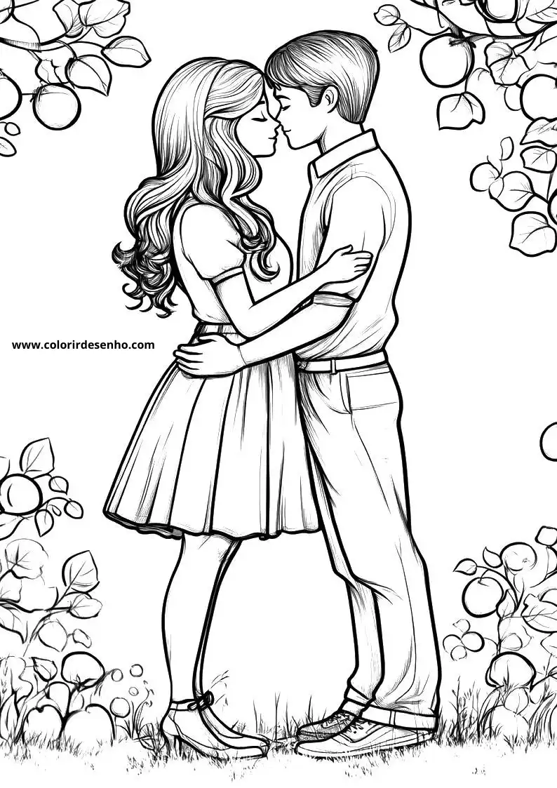Valentine’s Day Drawing For Kids To Color 5