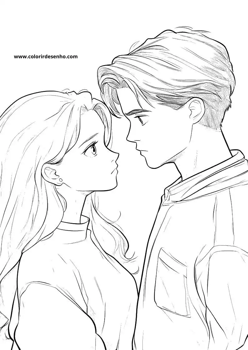 Valentine’s Day Drawing For Kids To Color 7