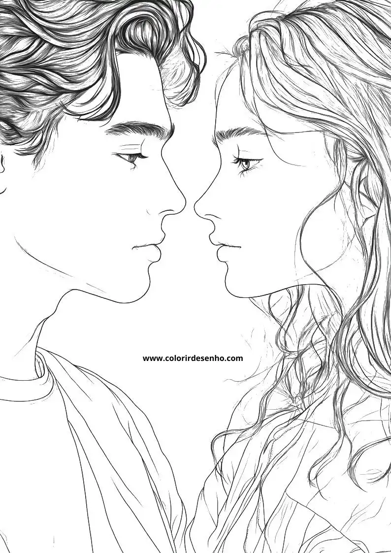 Valentine’s Day Picture Coloring Pages 1