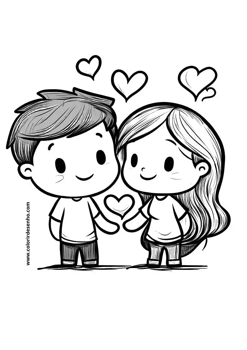 Valentine’s Day Picture Coloring Pages 2