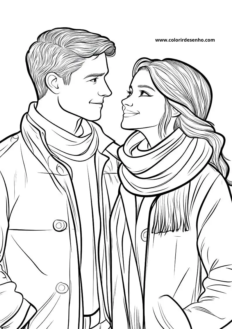 Valentine’s Day Picture Coloring Pages 3