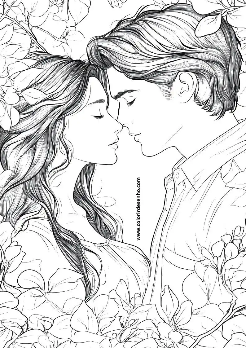 Valentine’s Day Picture Coloring Pages 4