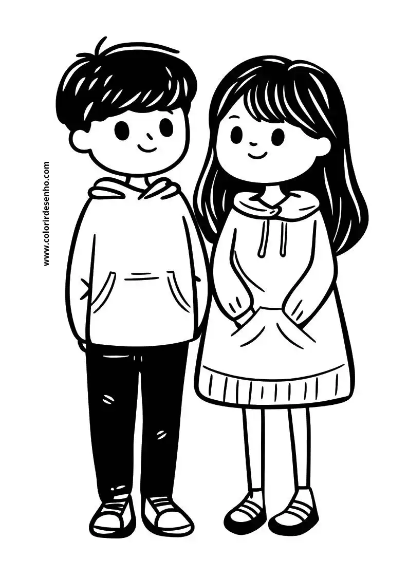Valentine’s Day Picture Coloring Pages 5