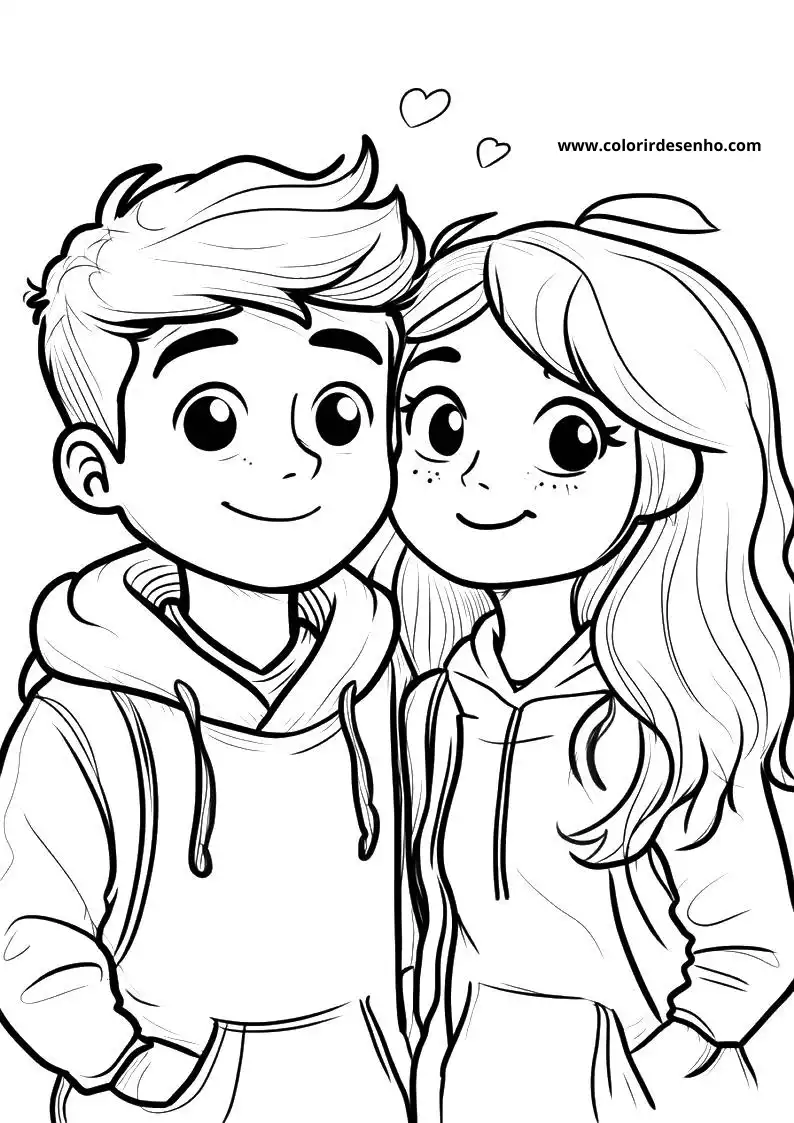 Valentine’s Day Picture Coloring Pages 7