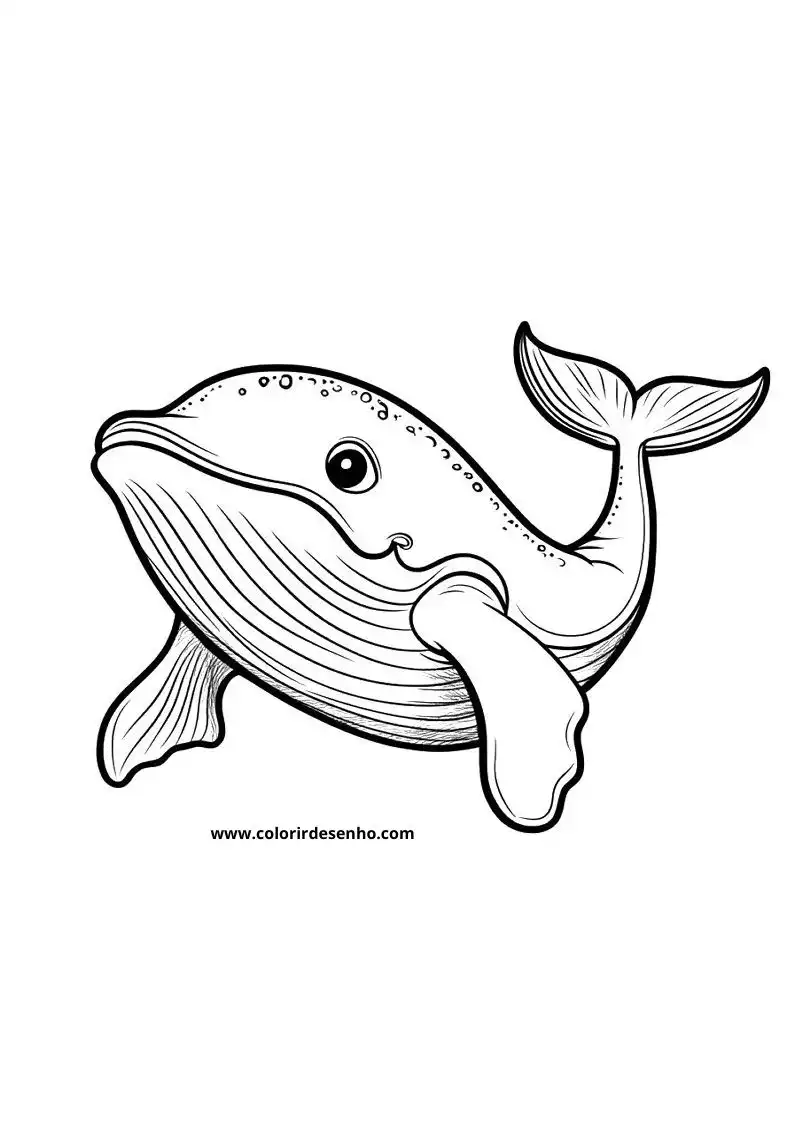 Whale Coloring Pages (139+ Free Printables) 113 Whale 6197