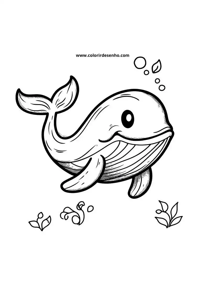 Whale Coloring Pages (139+ Free Printables) 95 Whale 6215